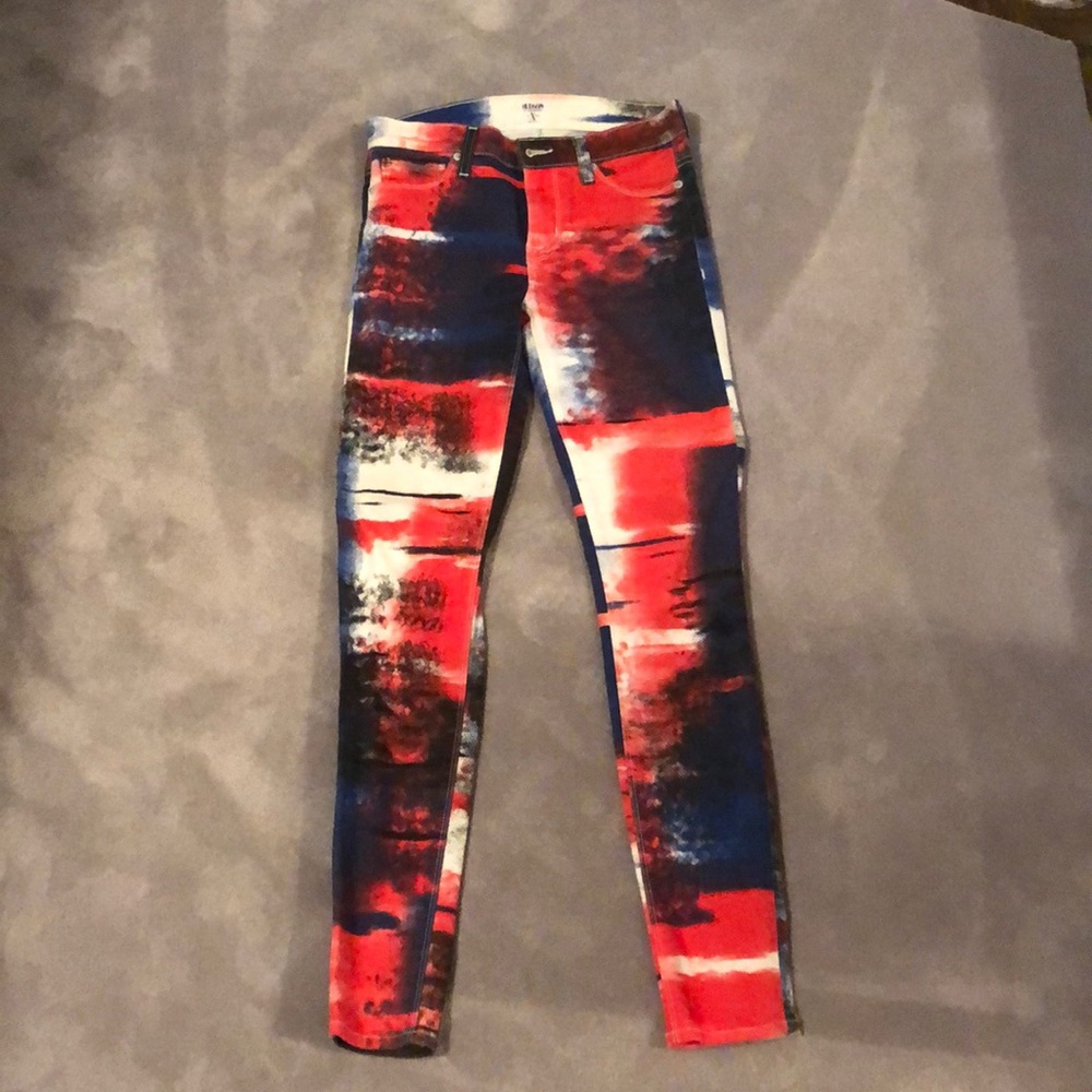 Hudson Jeans limited edition tie dye jegging